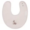 Avery Row Embroidered Cotton Bib - Deer