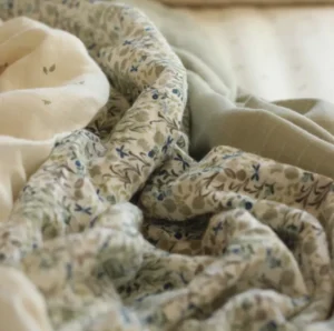 Avery Row Muslin Swaddle - Riverbank
