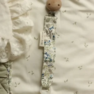 Avery Row Pacifier Holder - Riverbank