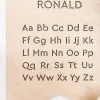 Custom Alphabet Hanging