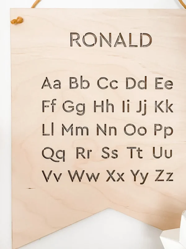 Custom Alphabet Hanging