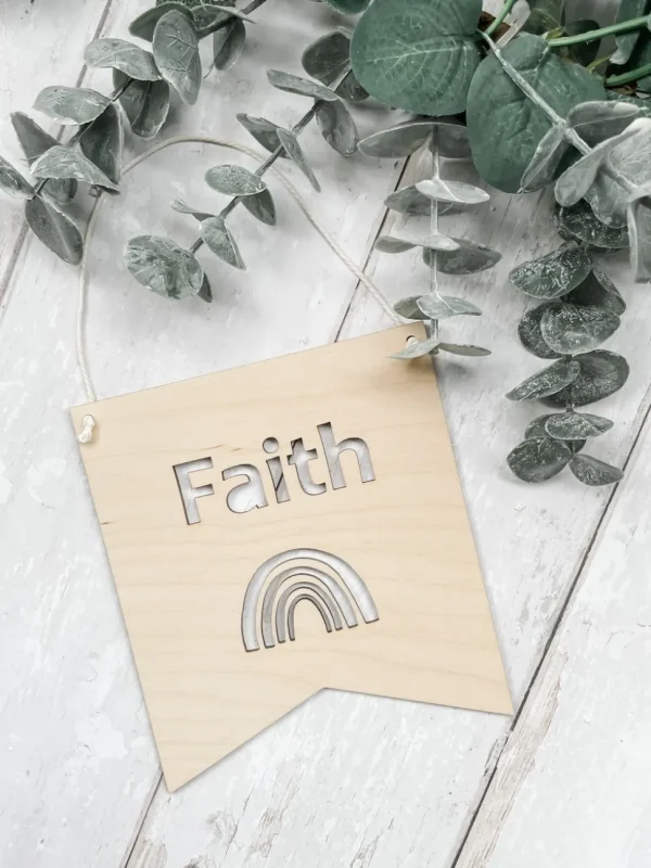 Custom Name Flag Hanging