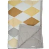 Fabelab Diamond Blanket - Yellow Mix