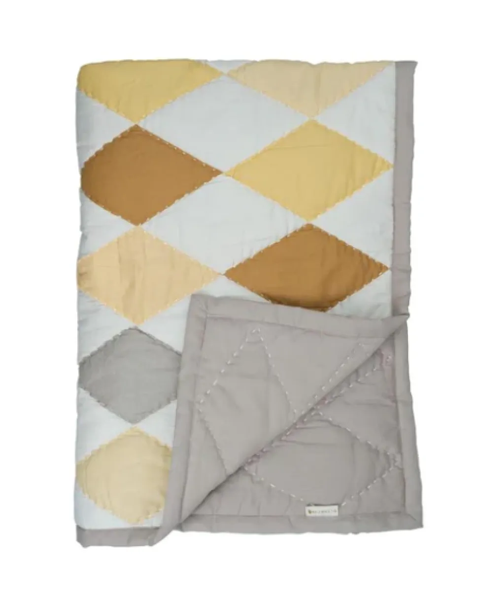 fabelab_diamond_blanket___0.webp Fabelab Diamond Blanket - Yellow Mix