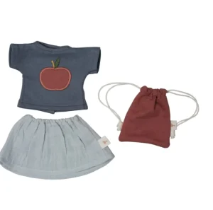 Fabelab Doll Clothes Set - T-Shirt / Skirt