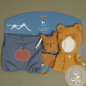 Fabelab Doll Clothes Set - Bear Cape