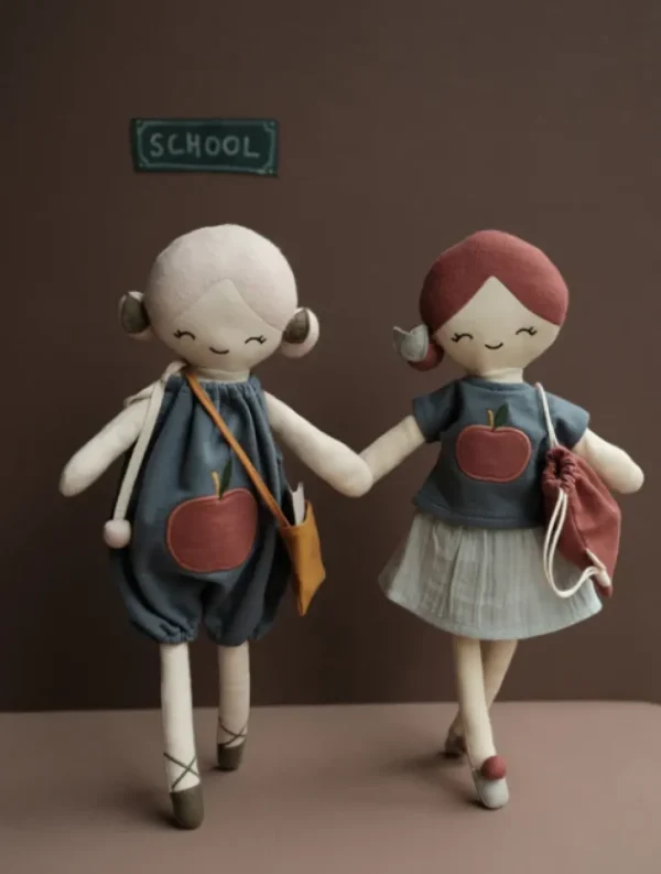 Fabelab Doll Clothes Set - T-Shirt / Skirt