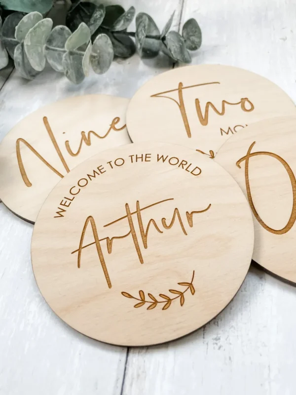 F+B Baby Milestone Discs