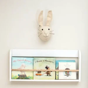 Fiona Walker White Rabbit Head - Mini