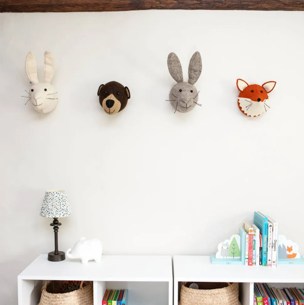 fiona_walker_white_rabbit_2.webp Fiona Walker White Rabbit Head - Mini