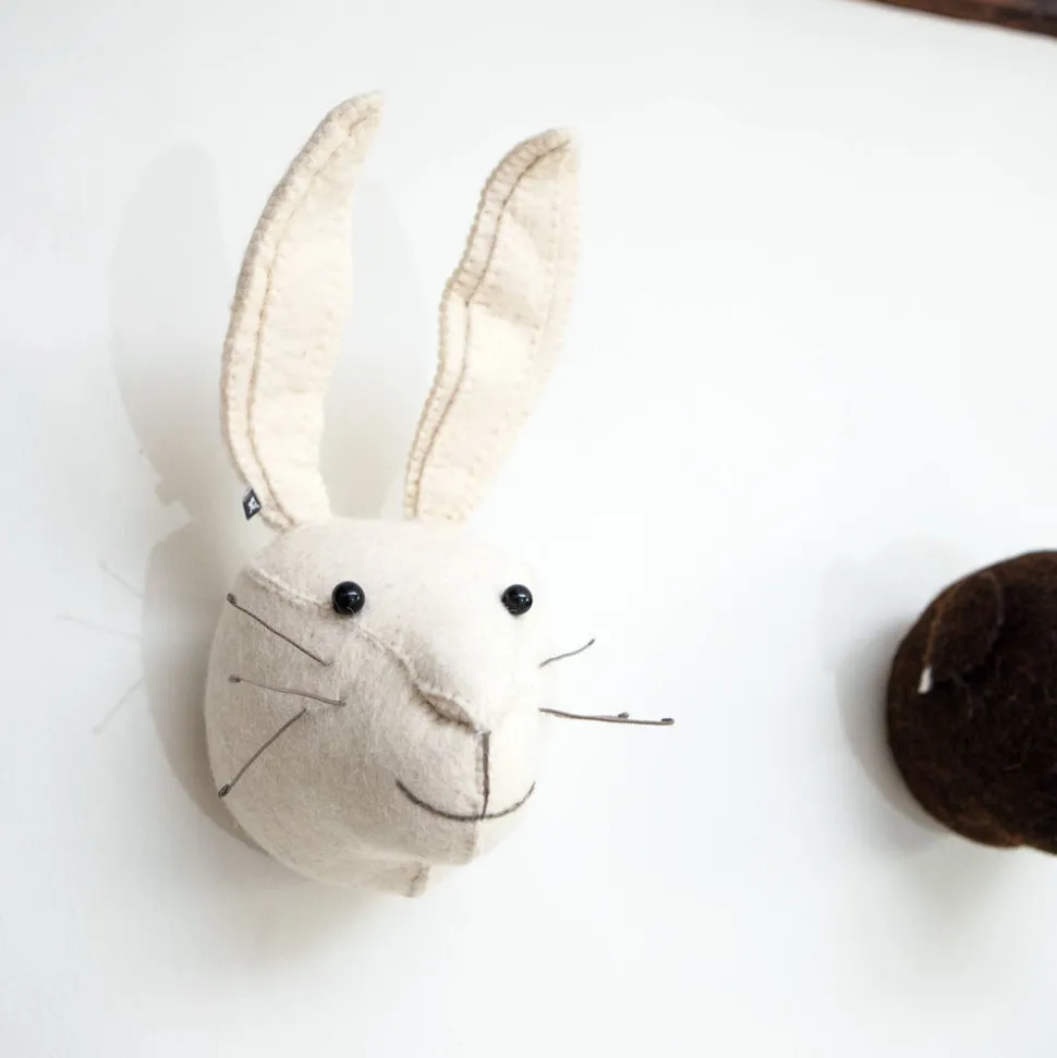 fiona_walker_white_rabbit_3.webp Fiona Walker White Rabbit Head - Mini