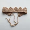 Gooseberry Fool Handmade Crown Accessory - Sand