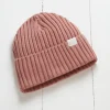 Grass & Air Beanie Hat - Rose