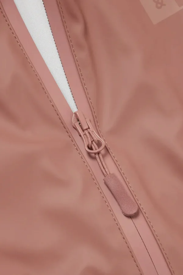Grass & Air Puddlesuit - Rose
