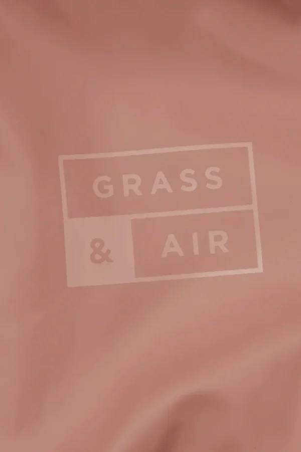 Grass & Air Puddlesuit - Rose