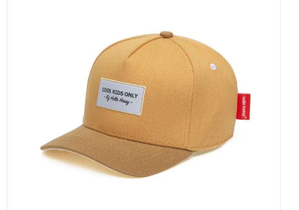 hello_hossy_cap__mini_tan_0.webp Hello Hossy Cap - Mini Tan