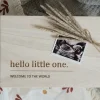 Hello Little One Wooden Baby Box - Large
