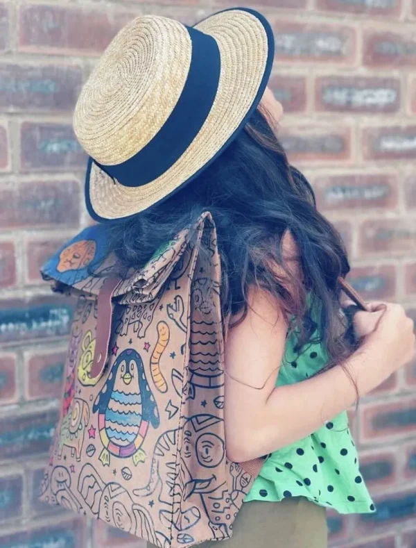 Jex Colour-in Backpack - Animal-tastic!