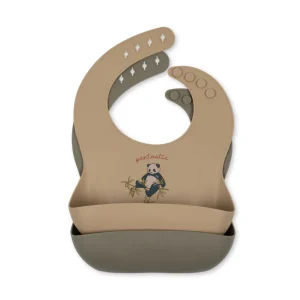 Konges Sløjd Bib 2-pack - Panda