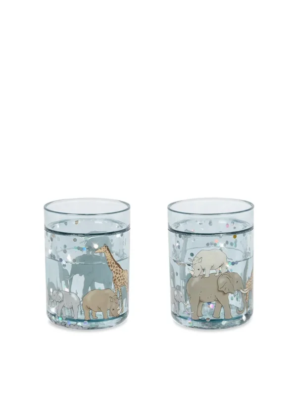 Konges Sløjd Glitter Cups 2-pack - Safari