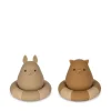 Konges Sløjd Bath Toys 2-pack - Warm Clay Mix