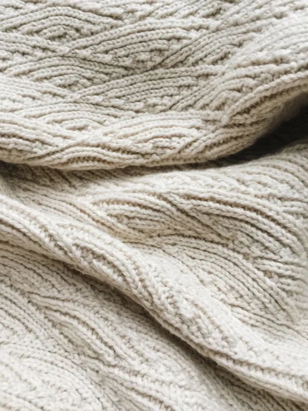 Konges Sløjd Blanket Pointelle - Off-White