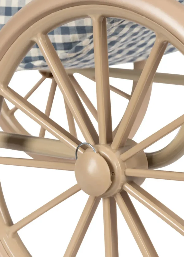 Konges Sløjd Cheeky Doll Pram - Blue Check