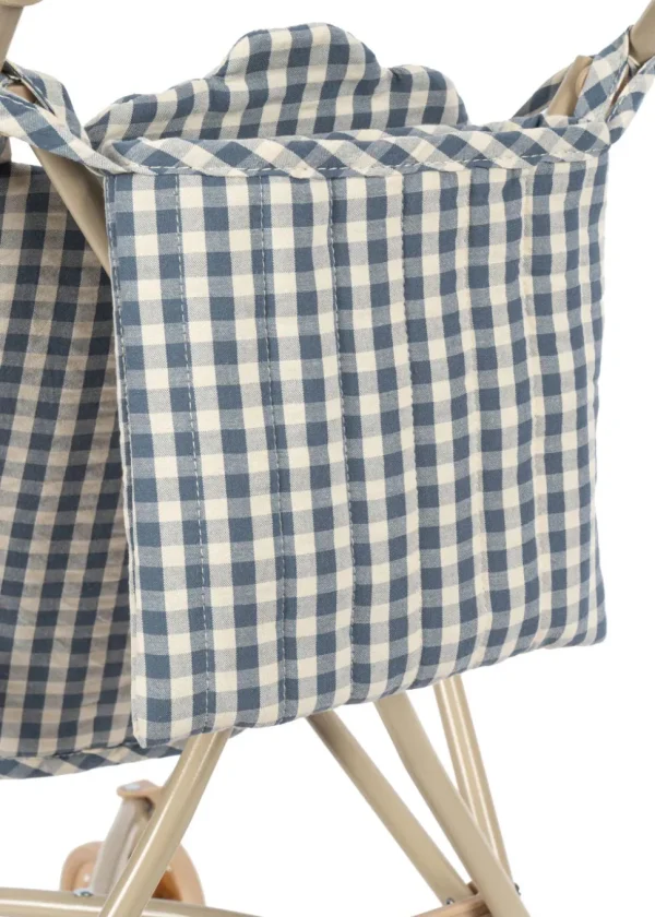 Konges Sløjd Cheeky Doll Stroller - Blue Check