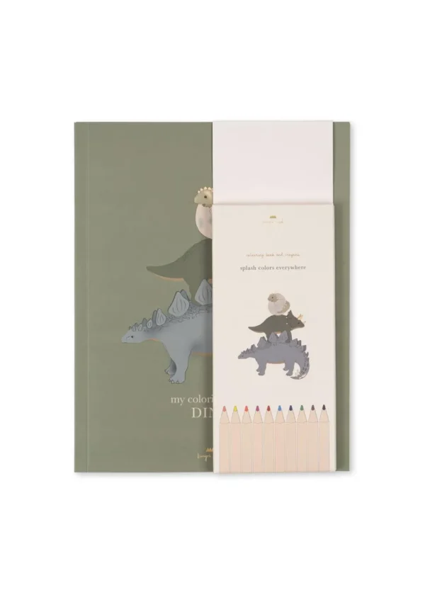 Konges Sløjd Colouring Book - Dino