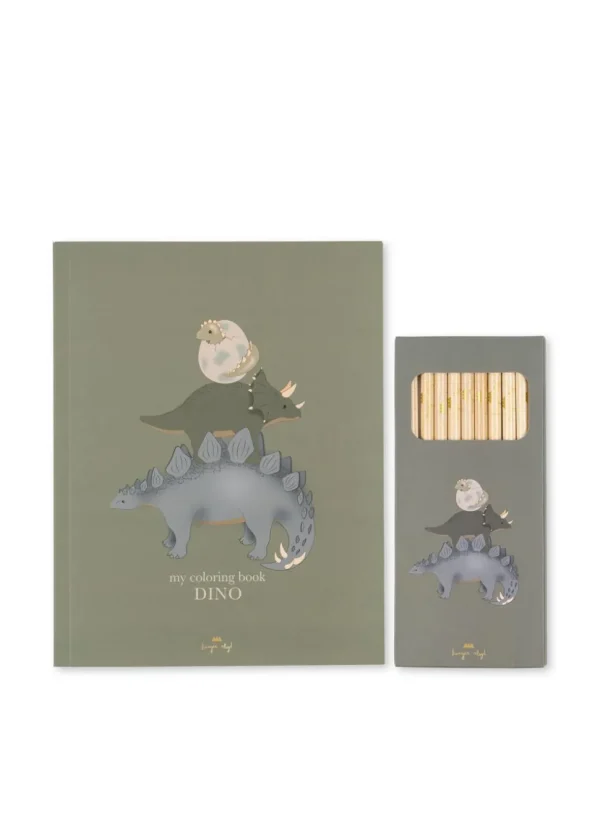 Konges Sløjd Colouring Book - Dino