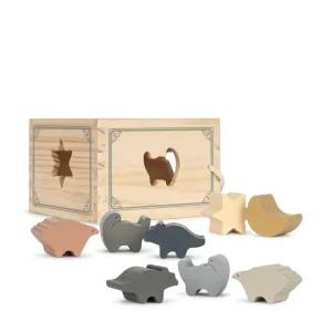 Konges Sløjd Dino Shape Sorter - Multi