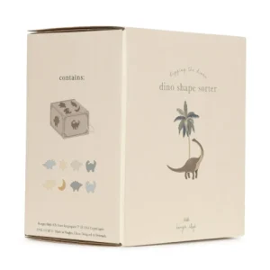 Konges Sløjd Dino Shape Sorter - Multi