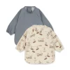 Konges Sløjd Long Sleeved Bib 2-pack - Sail Away