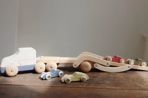 Konges Sløjd Wooden Car Carrier - Multi