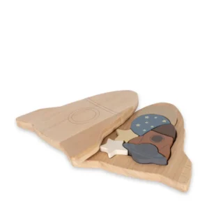 Konges Sløjd Wooden Rocket Puzzle