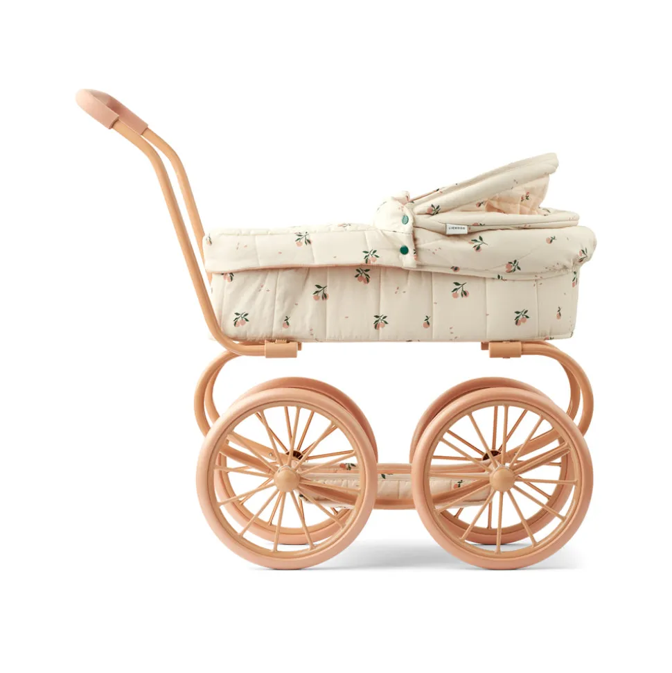 liewood_adaline_doll_pram_1.webp Liewood Adaline Doll Pram - Peach / Sea Shell