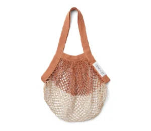 Liewood Aldo Mesh Tote Bag - Tuscany Rose / Sandy Mix