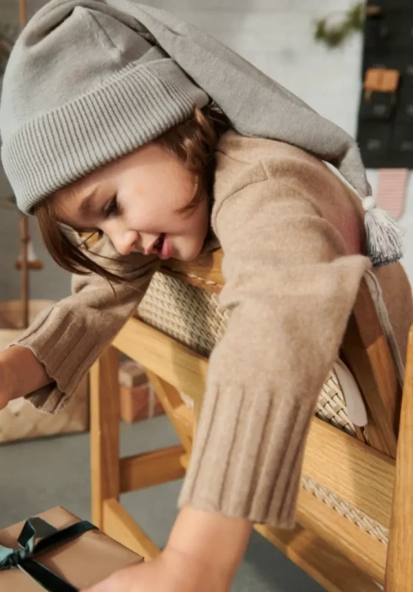 Liewood Alf Christmas Hat - Grey Melange