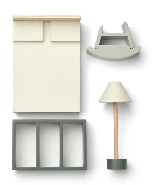 Liewood Amanda Playhouse Furniture - Hunter Green Multi Mix