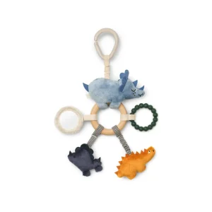 Liewood Angie Dino Activity Toy - Blue Fog Multi Mix