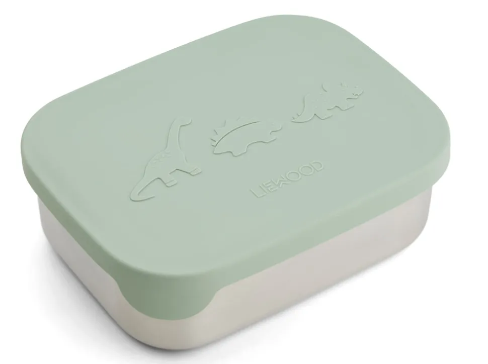 liewood_arthur_lunchbox___0-4.webp Liewood Arthur Lunchbox - Dino / Dusty Mint