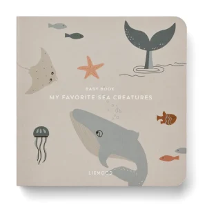 Liewood Bertie Baby Book - Sea Creature / Sandy