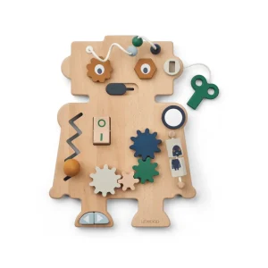 Liewood Carola Robot Play Board - Indigo Blue Multi Mix