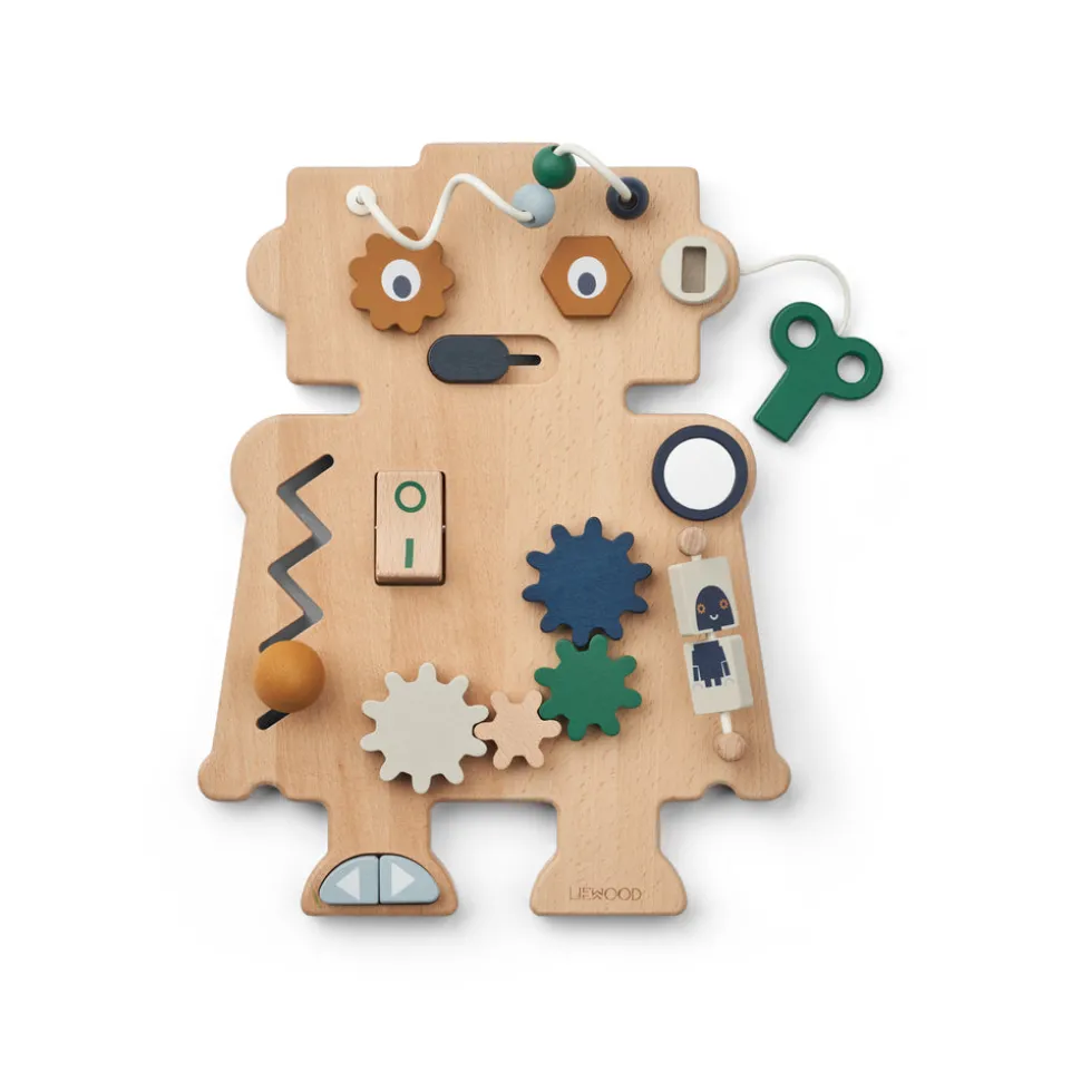liewood_carola_robot_play_0.webp Liewood Carola Robot Play Board - Indigo Blue Multi Mix