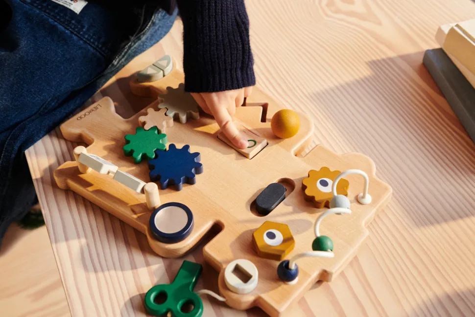 liewood_carola_robot_play_1.webp Liewood Carola Robot Play Board - Indigo Blue Multi Mix
