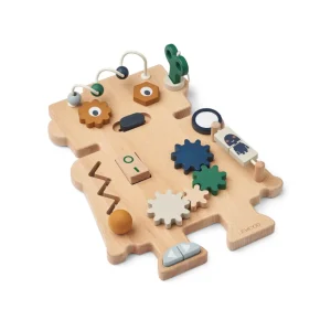 Liewood Carola Robot Play Board - Indigo Blue Multi Mix