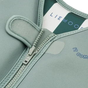Liewood Dove Swim Vest - It Comes in Waves / Peppermint