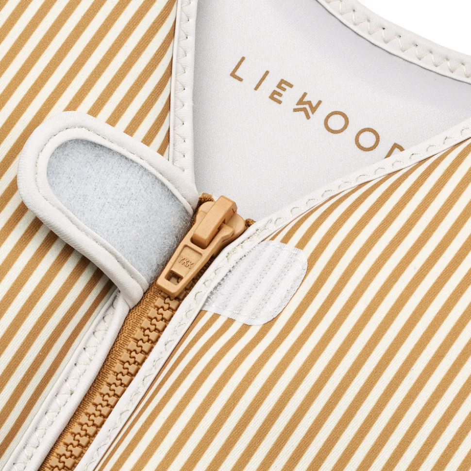 liewood_dove_swim_vest__s_2.webp Liewood Dove Swim Vest - Stripe Sandy / Golden Caramel