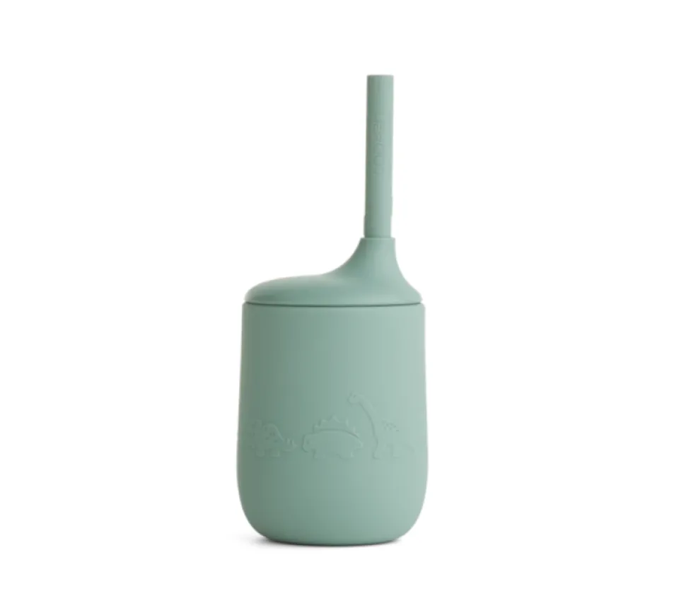 liewood_ellis_sippy_cup___0-4.webp Liewood Ellis Sippy Cup - Dino / Peppermint