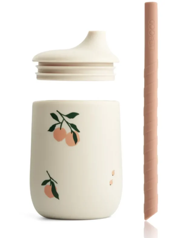 Liewood Ellis Sippy Cup - Peach / Sea Shell Mix